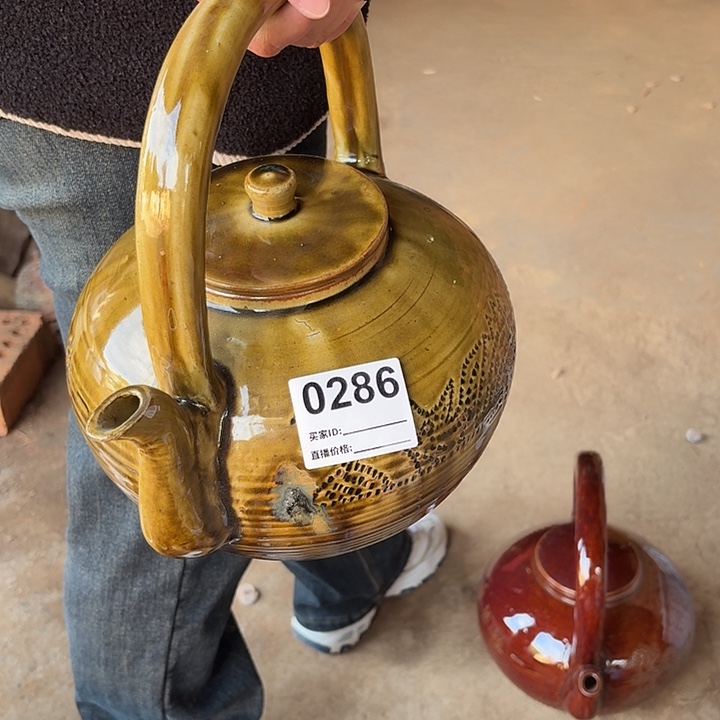 悬***圃0286手工制作工艺壶