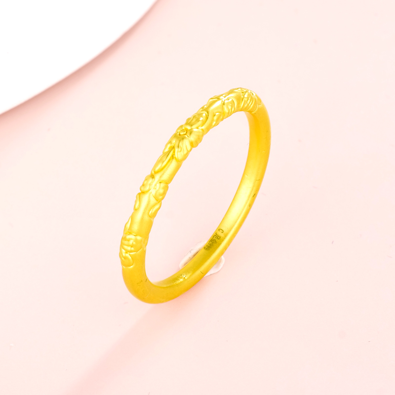 【陈晨专享】足金999饰品 卷草纹 PH 5033