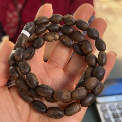 沉香手串乌身红土沉水8克卡0.8多样性发1条