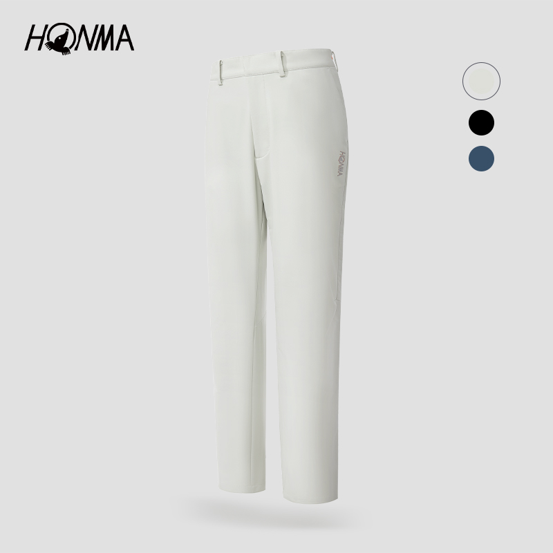 【专业高尔夫】HONMA舒适弹力男士长裤保暖休闲HMKD800R337