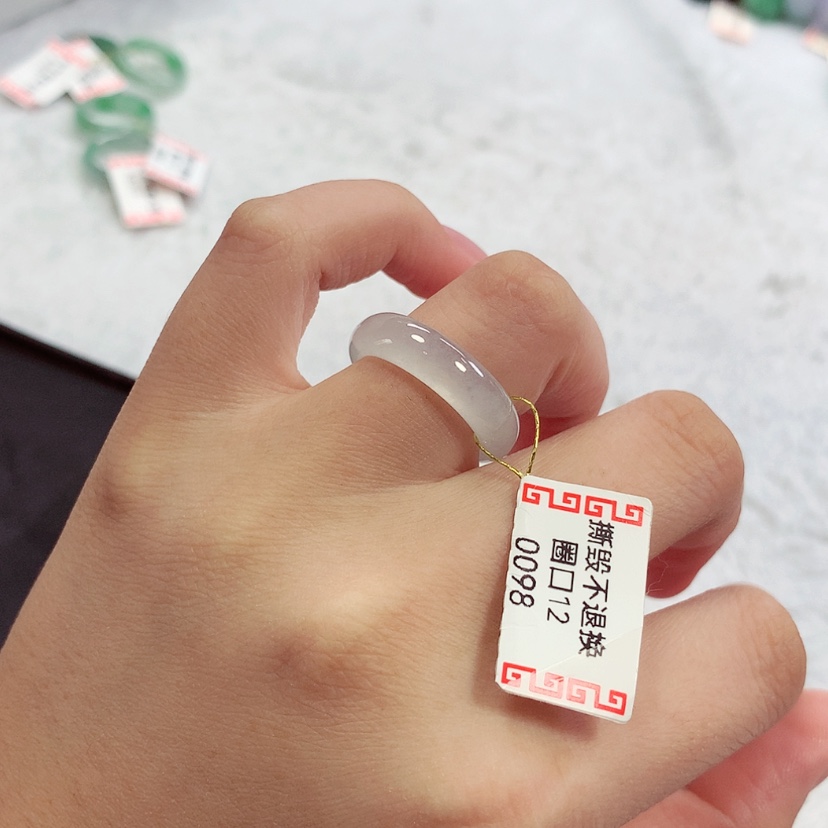 【闪购商品】未镶嵌戒指翡翠12号