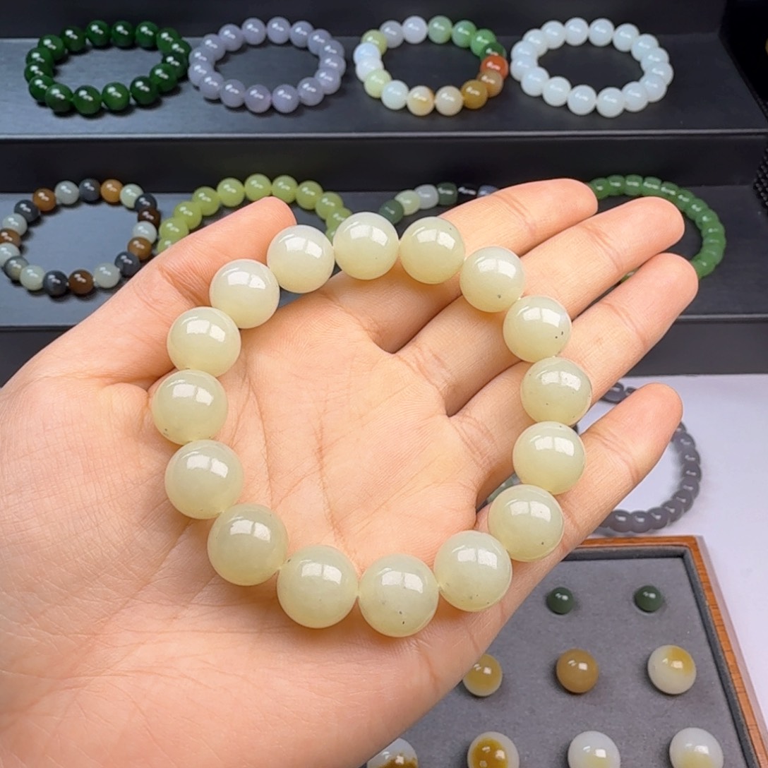 和田玉手链未镶嵌