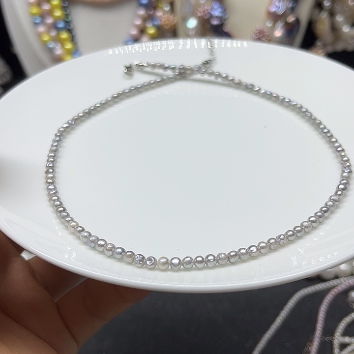 未镶嵌淡水珍珠颈饰