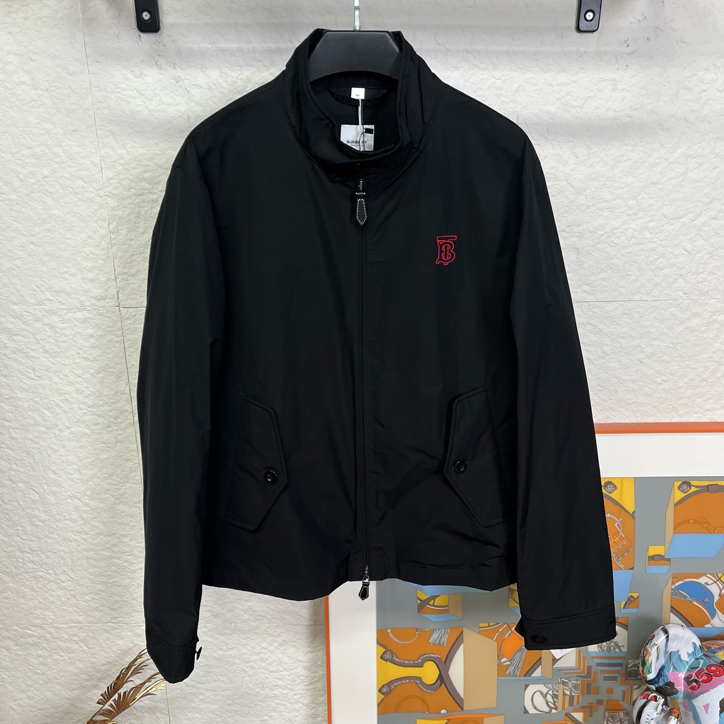 未使用 BURBERRY/博柏利 新款胸口Tb夹克/50码/2511243