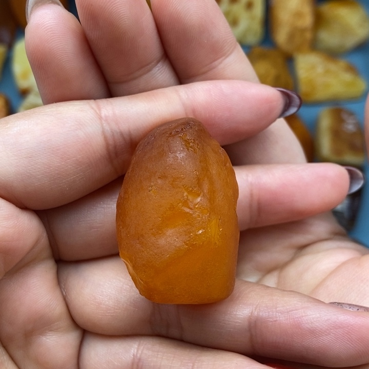 定制琥珀未镶嵌蜜蜡原石定制