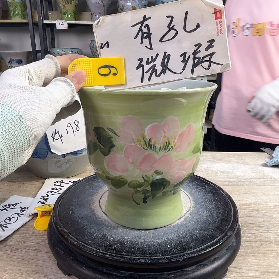 罐1tc景德镇陶瓷花盆