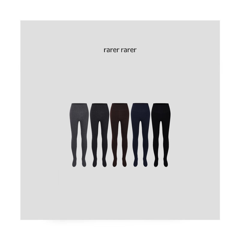 【rarer rarer】25AW秋冬五色厚薄打底裤踩脚连裤袜 2506063