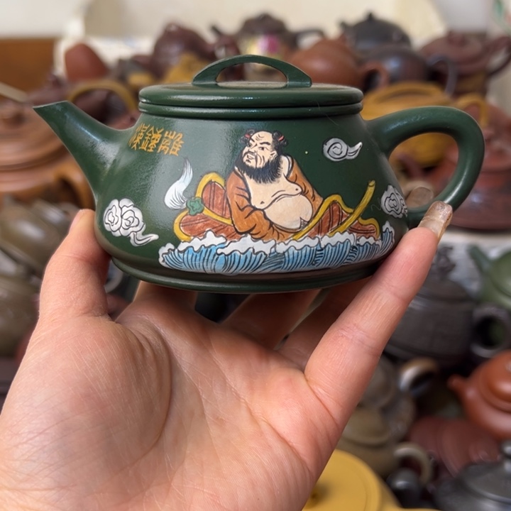 紫砂茶壶嘴磕微瑕疵