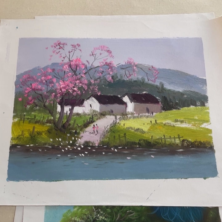 油画油画作品入选3040