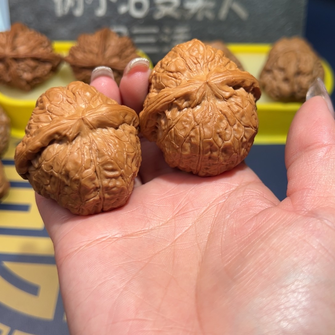 文玩核桃把件南瓜墩儿44➕