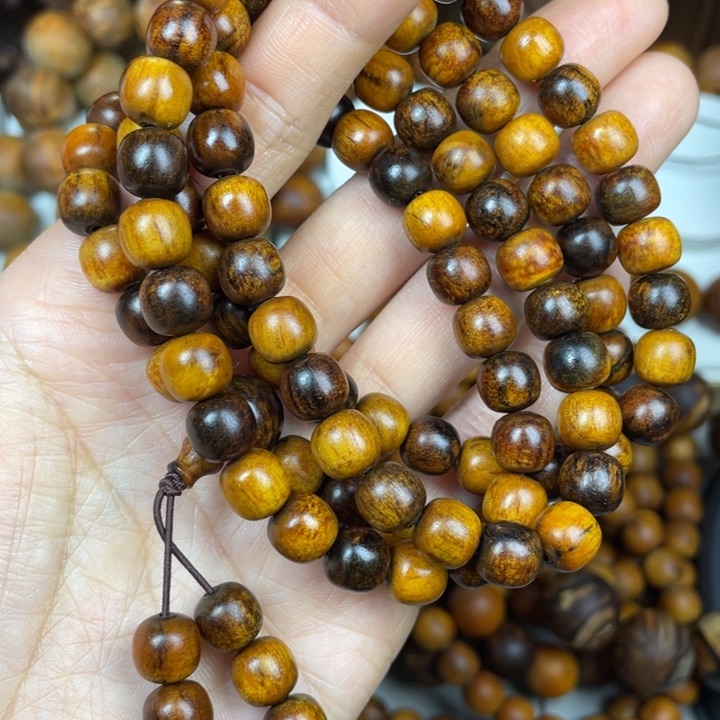 贡木把件手串制作