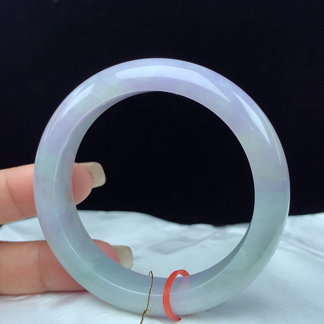 翡翠手镯未镶嵌55圈 0321