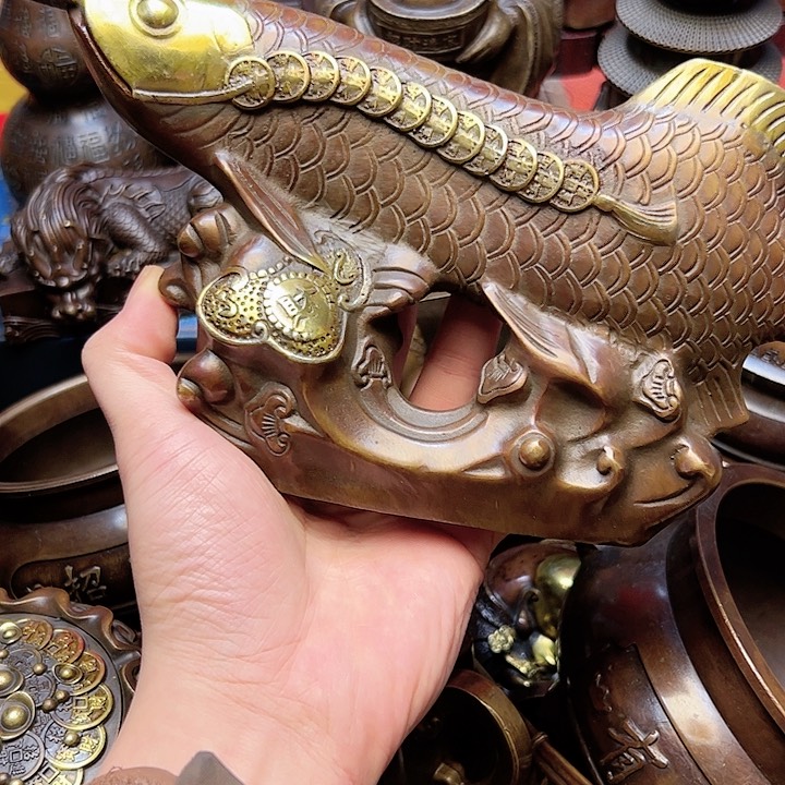 精美铜器摆件下单