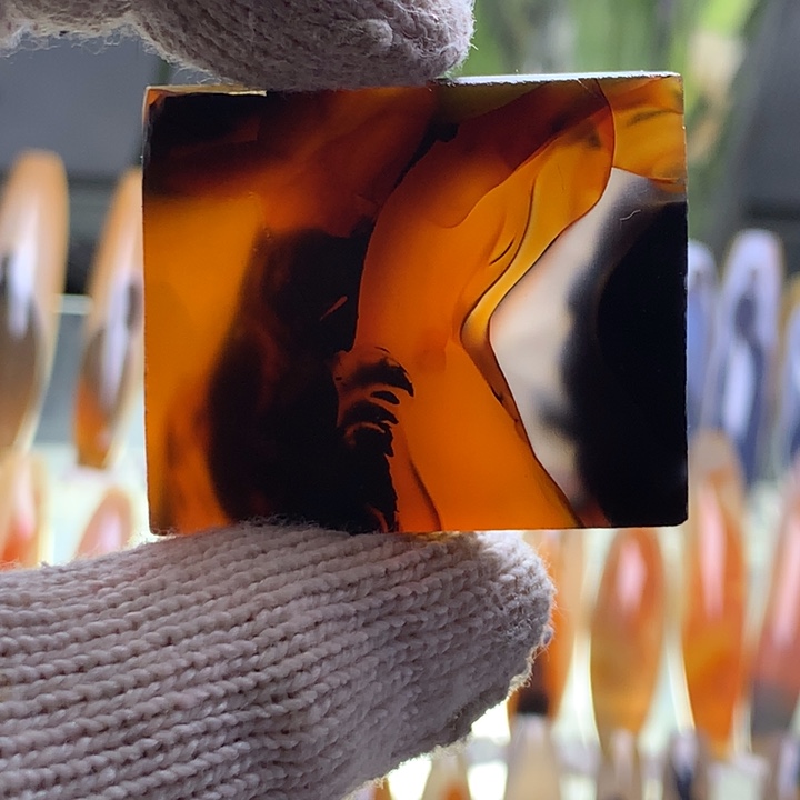 未镶嵌玛瑙/玉髓珠宝半成品117