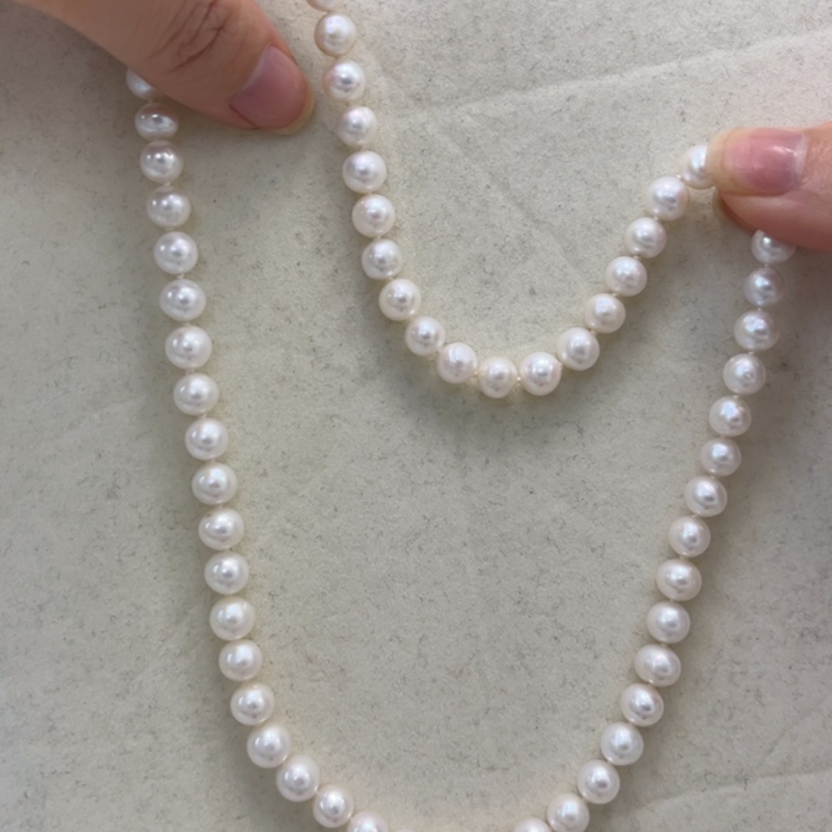 【闪购商品】淡水珍珠颈饰未镶嵌冷光