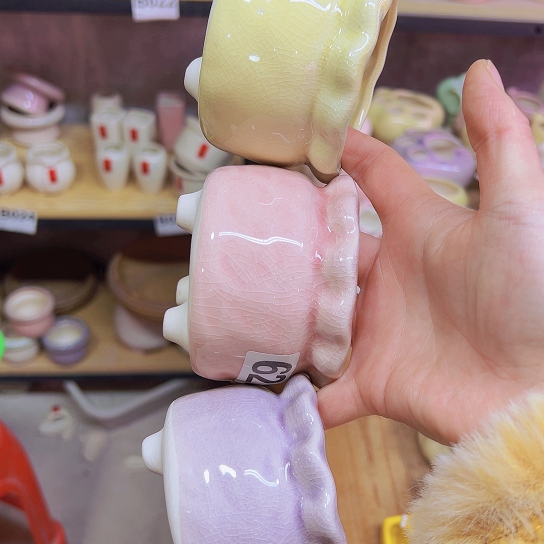 陶瓷花盆当场凑满12包邮