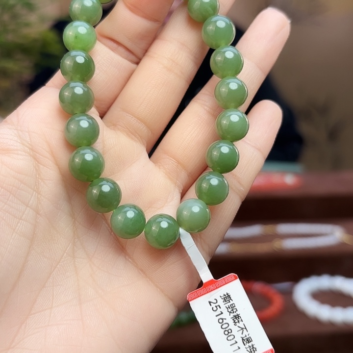 和田玉手链未镶嵌