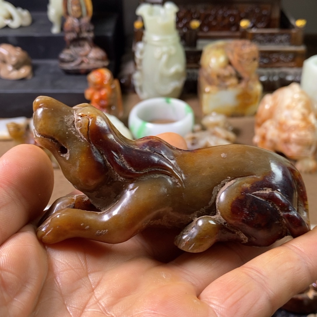 和田玉（糖玉）颈饰未镶嵌