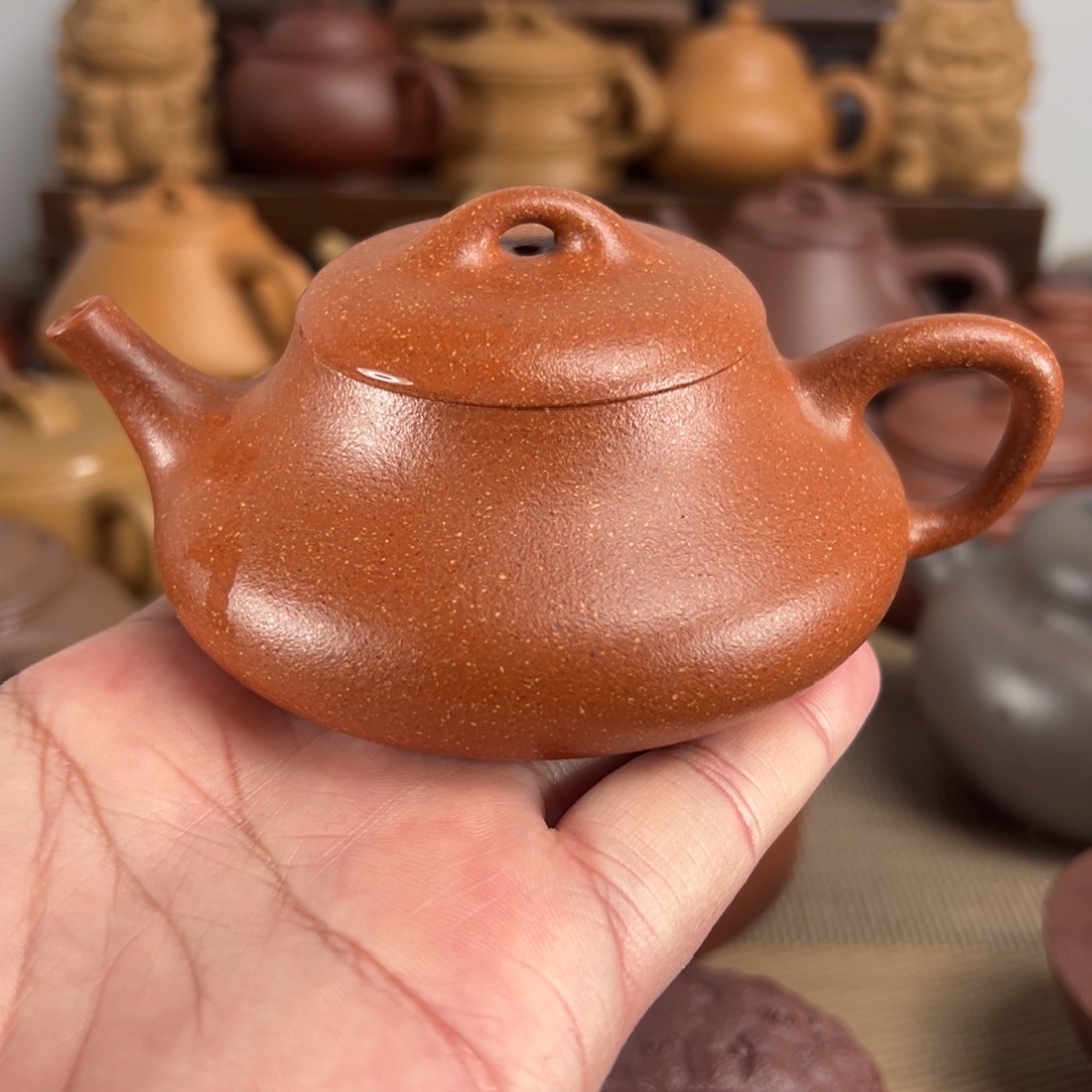 紫砂茶壶精挑降坡见瓢