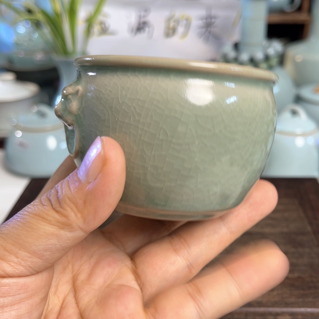 汝州原矿原釉杯杯