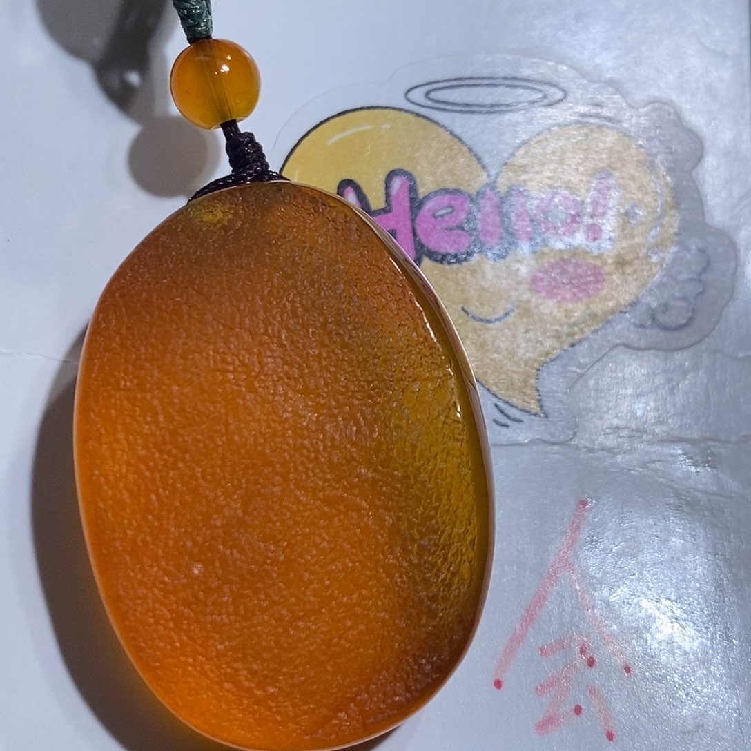 定制琥珀未镶嵌蜜蜡吊坠