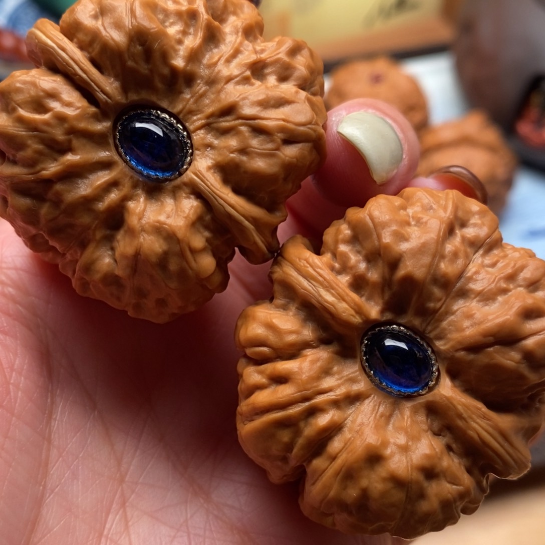 把件文玩核桃42尺寸蛤蟆头