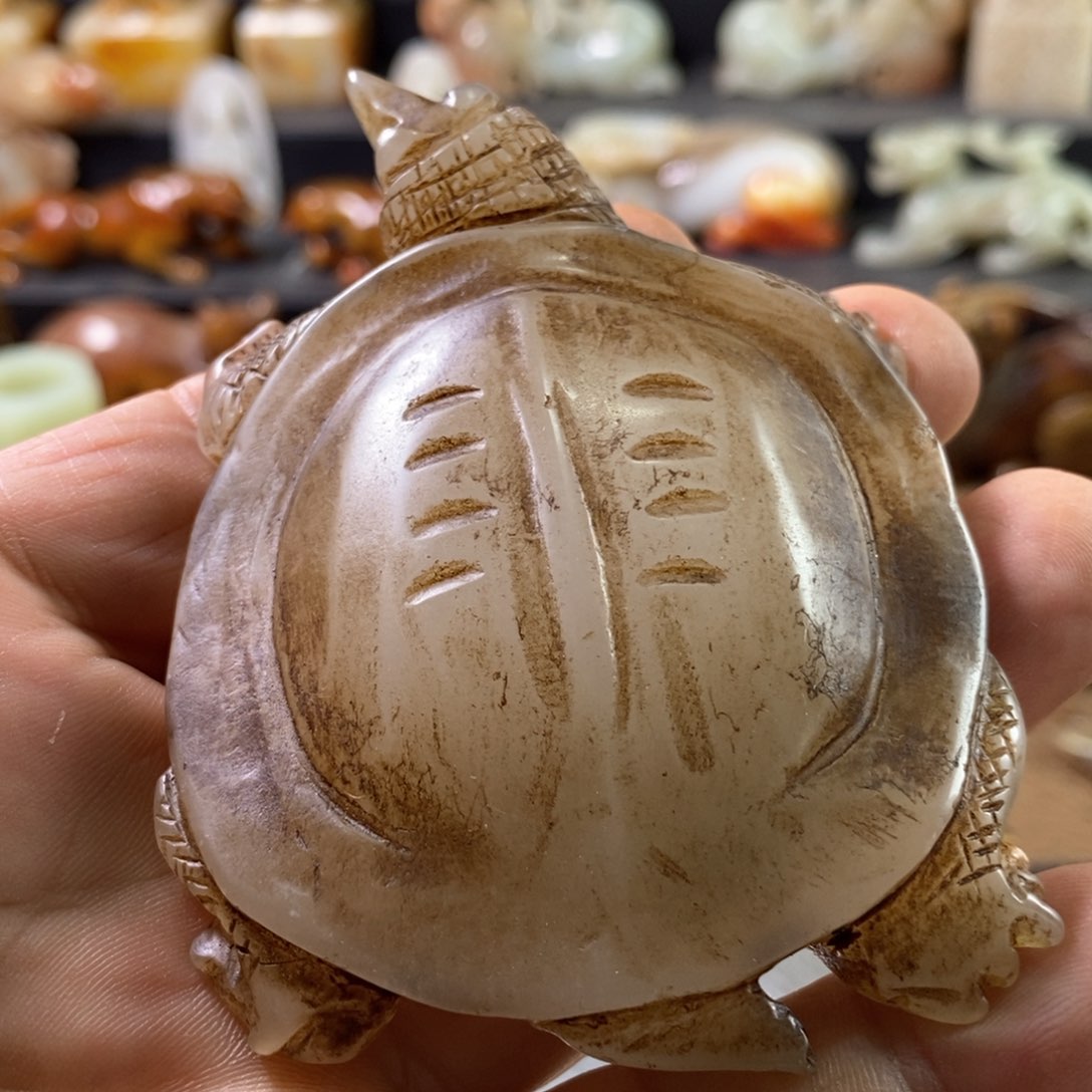 和田玉（青玉）未镶嵌颈饰