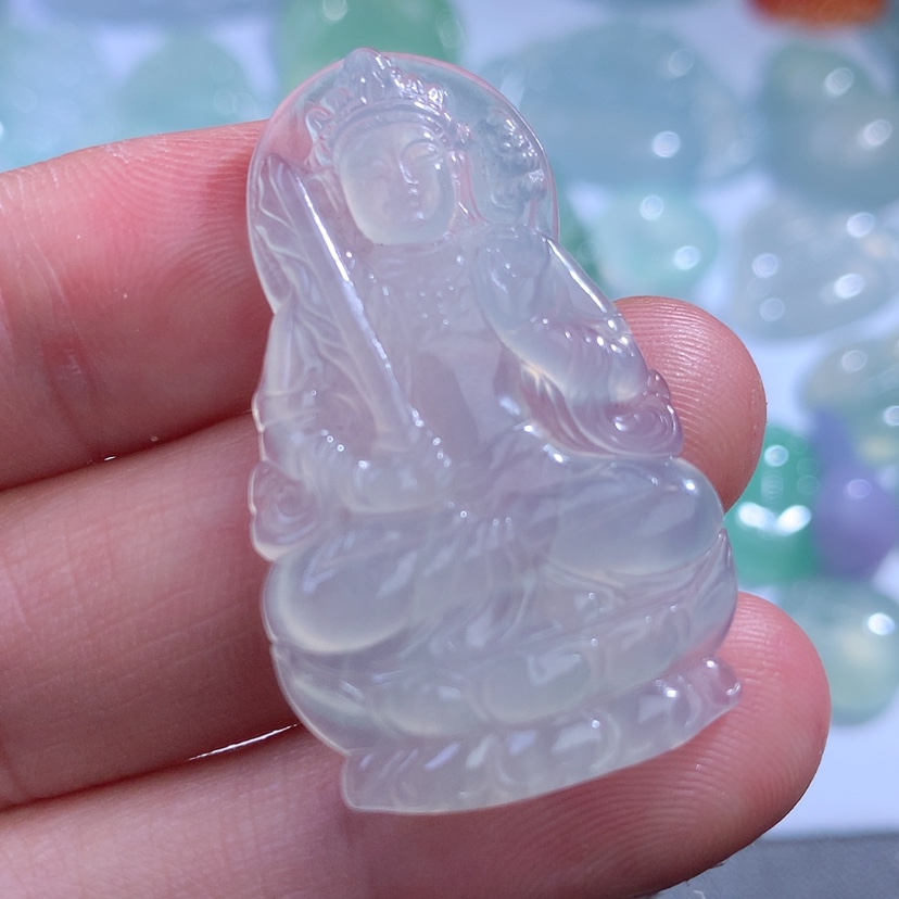 【闪购商品】翡翠颈饰未镶嵌缅甸A货翡翠