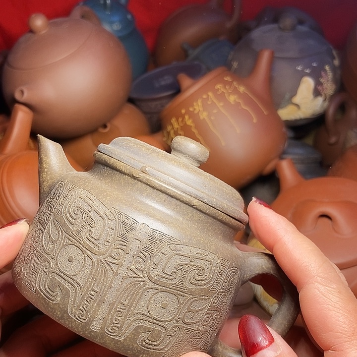 全手工制作宜兴紫砂壶