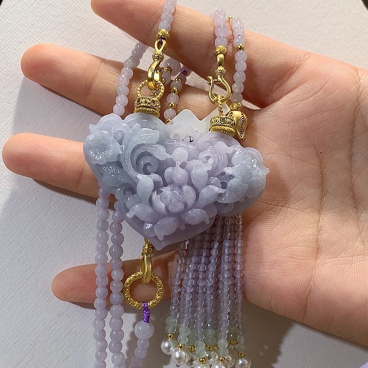 翡翠未镶嵌颈饰翡翠吊坠