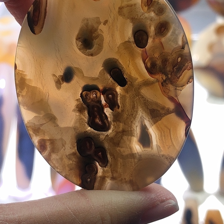 查罗石未镶嵌珠宝半成品104