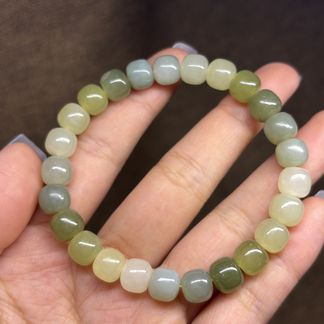 和田玉多宝老型手串