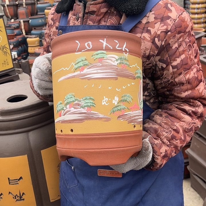 紫砂花盆是最具创意与