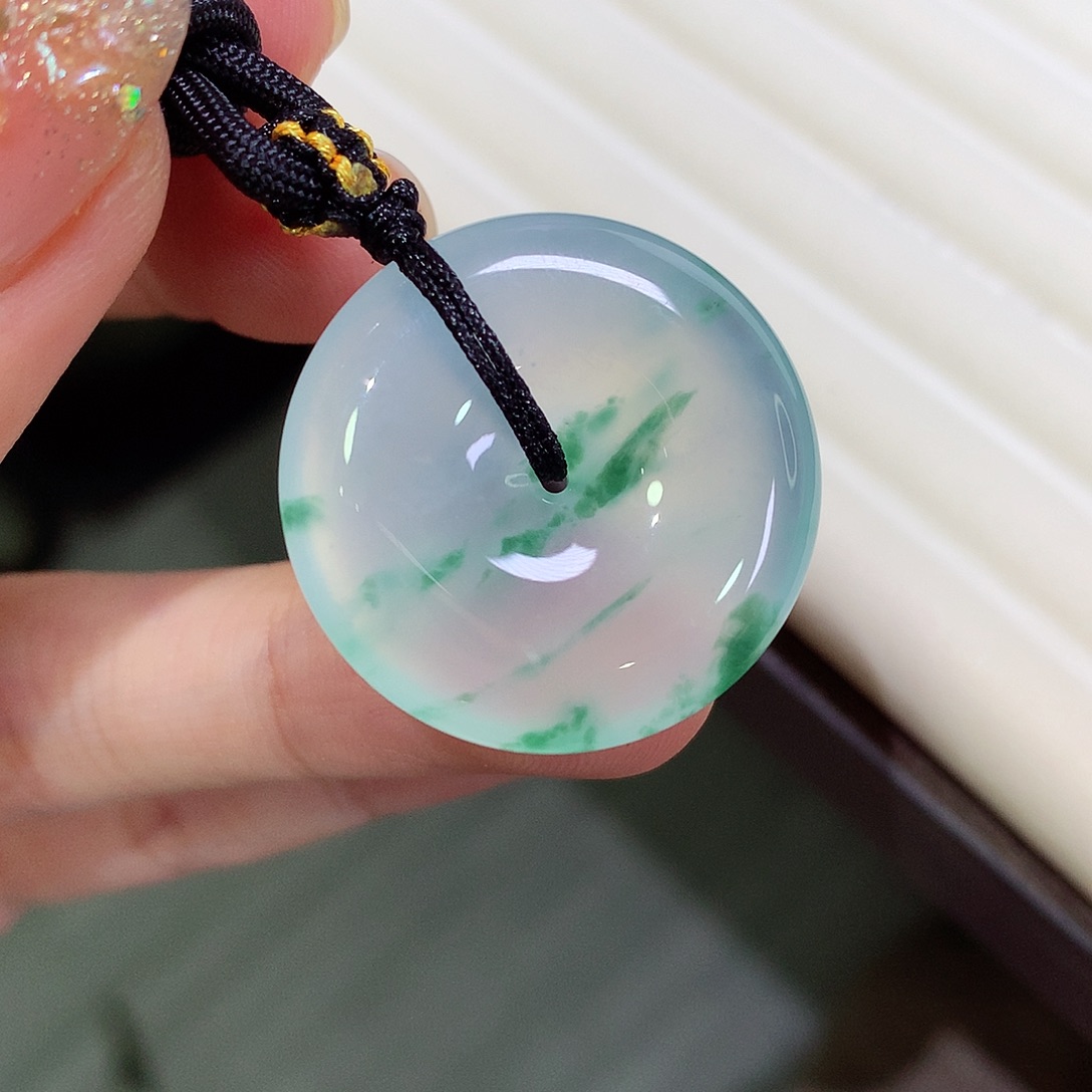 翡翠未镶嵌颈饰25.9-5:8