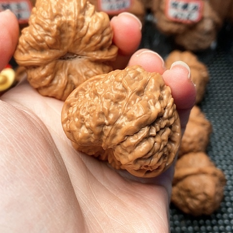 文玩核桃吊坠挟****游蛤蟆头核桃精品41