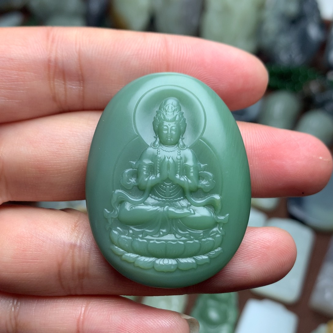 和田玉挂件未镶嵌