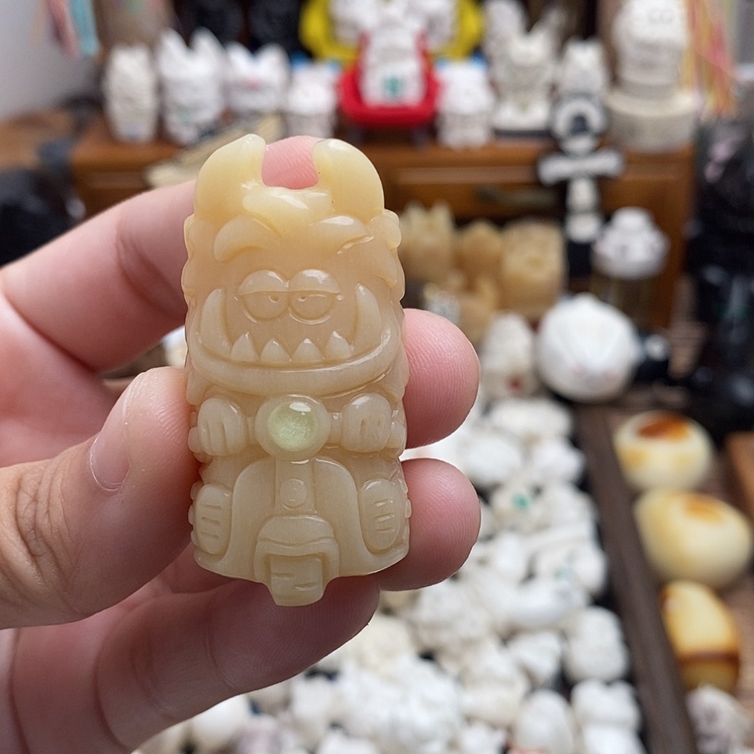 鹿骨把件c5马骨梼杌骨笛