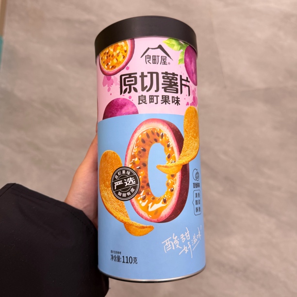 良町屋原切薯片（百香果良町果味）110g