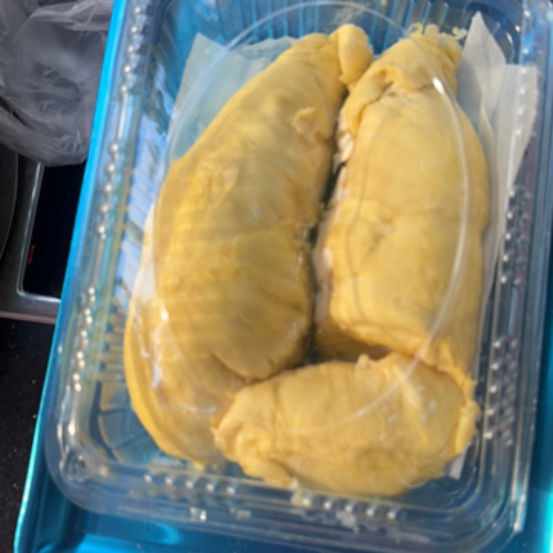 开播福利-新鲜金枕榴莲果肉核小，粉丝福利价，特价商品不退不换 500g榴莲同城送金枕泰国