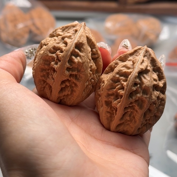 文玩核桃把件关东木子楸百核103瑕疵