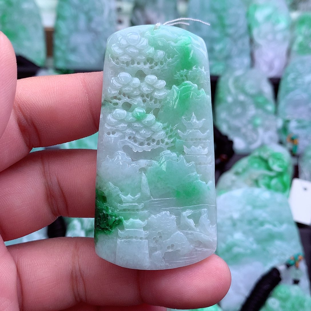 翡翠吊坠(不含链)未镶嵌