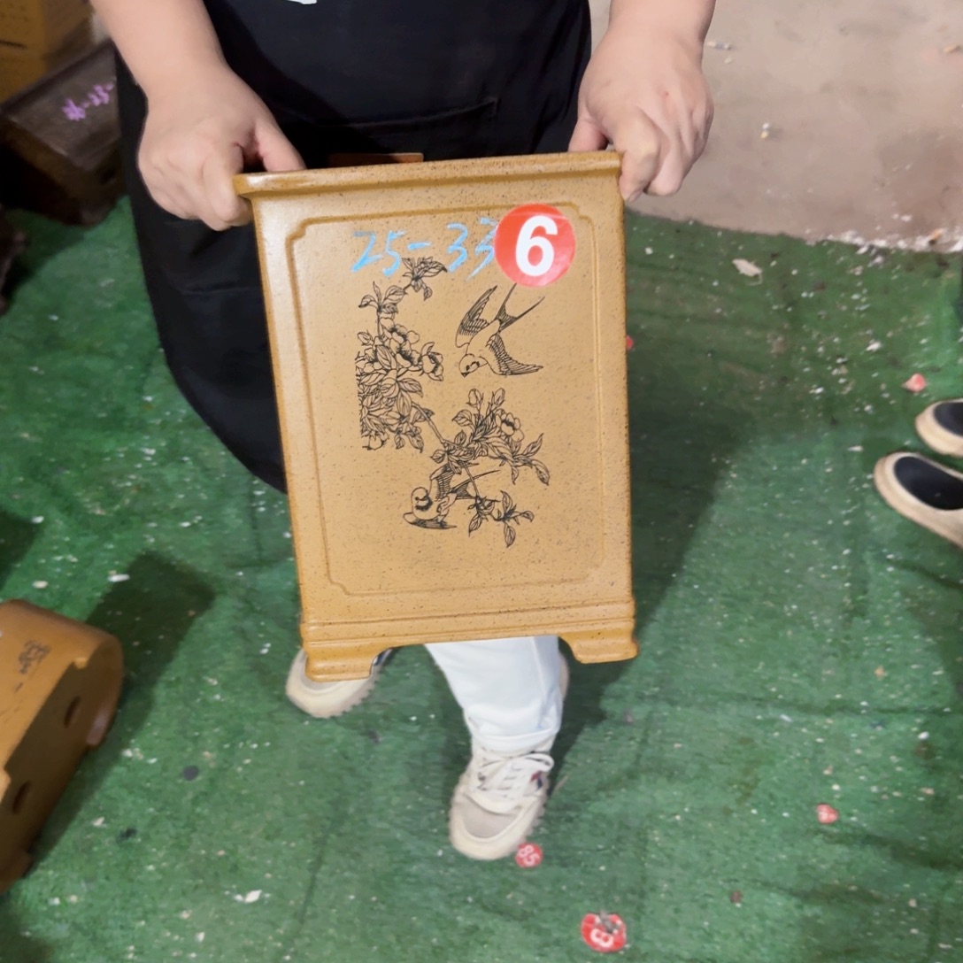 紫砂花盆紫砂花盆