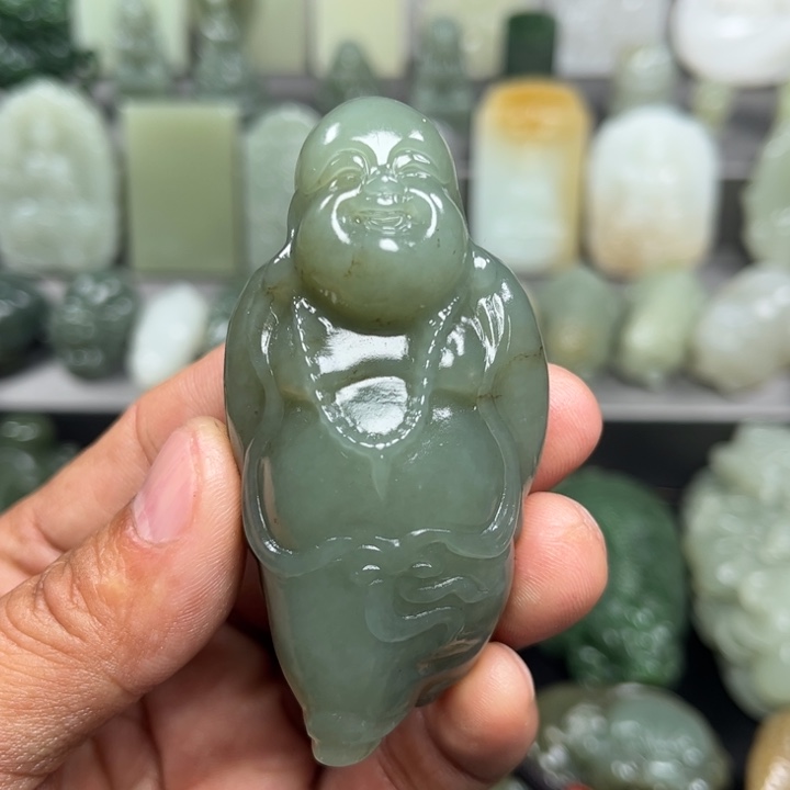 和田玉把件未镶嵌生**态