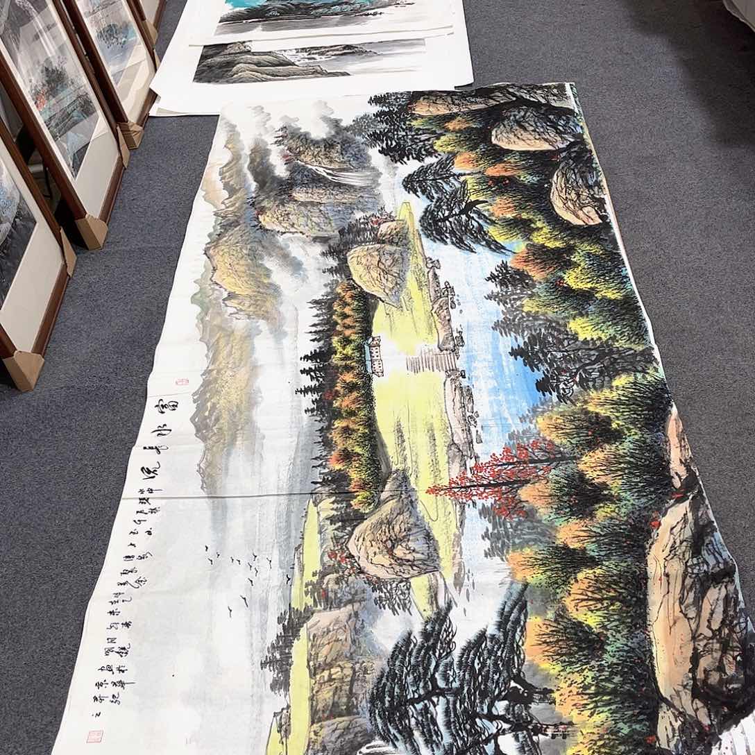 国画H精品国画作品