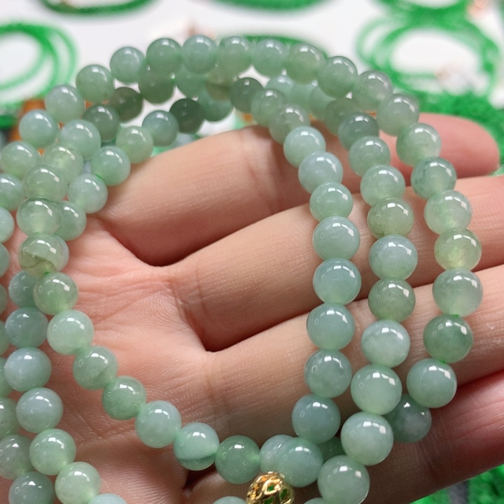 翡翠未镶嵌手链翡翠