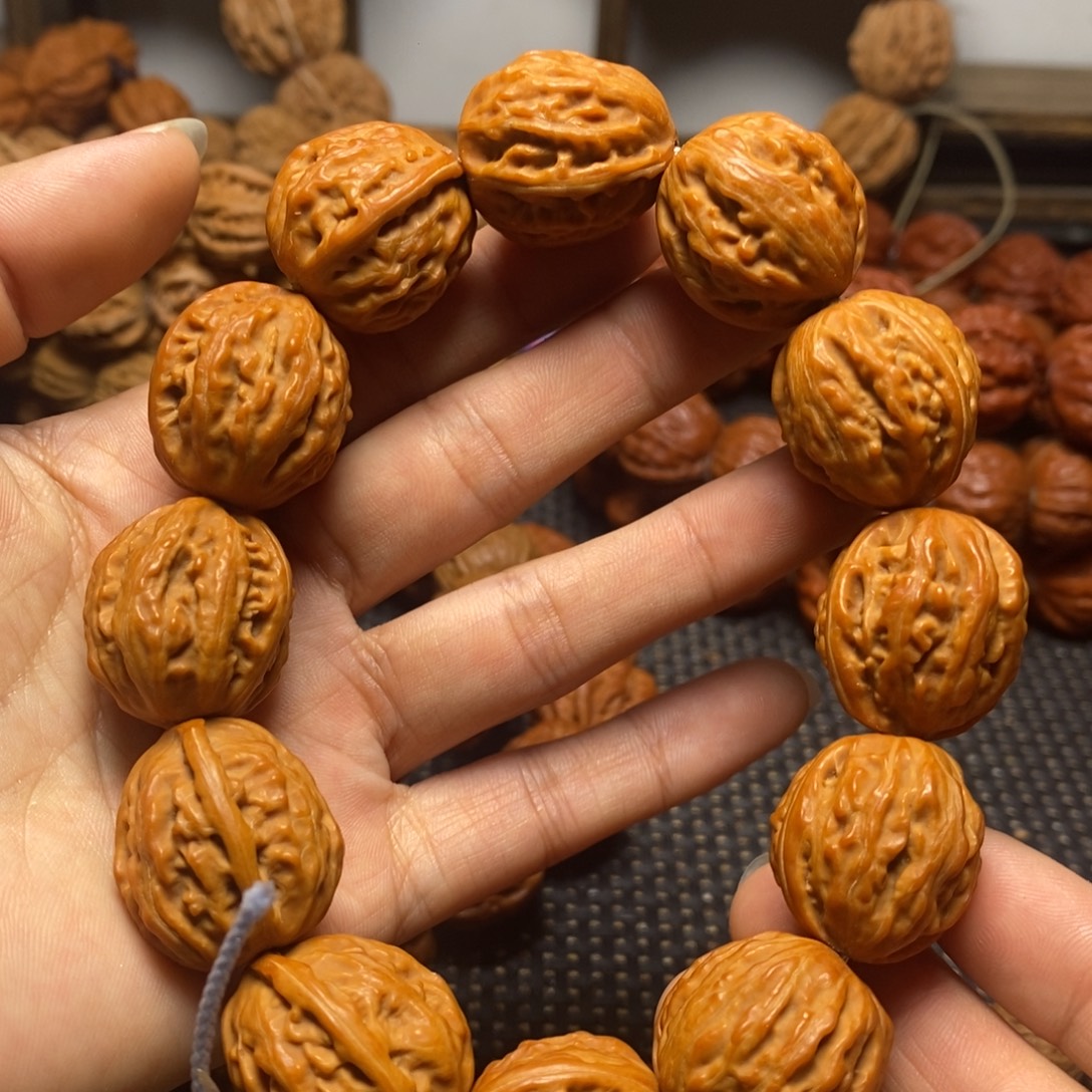 文玩核桃手串粗筋手串