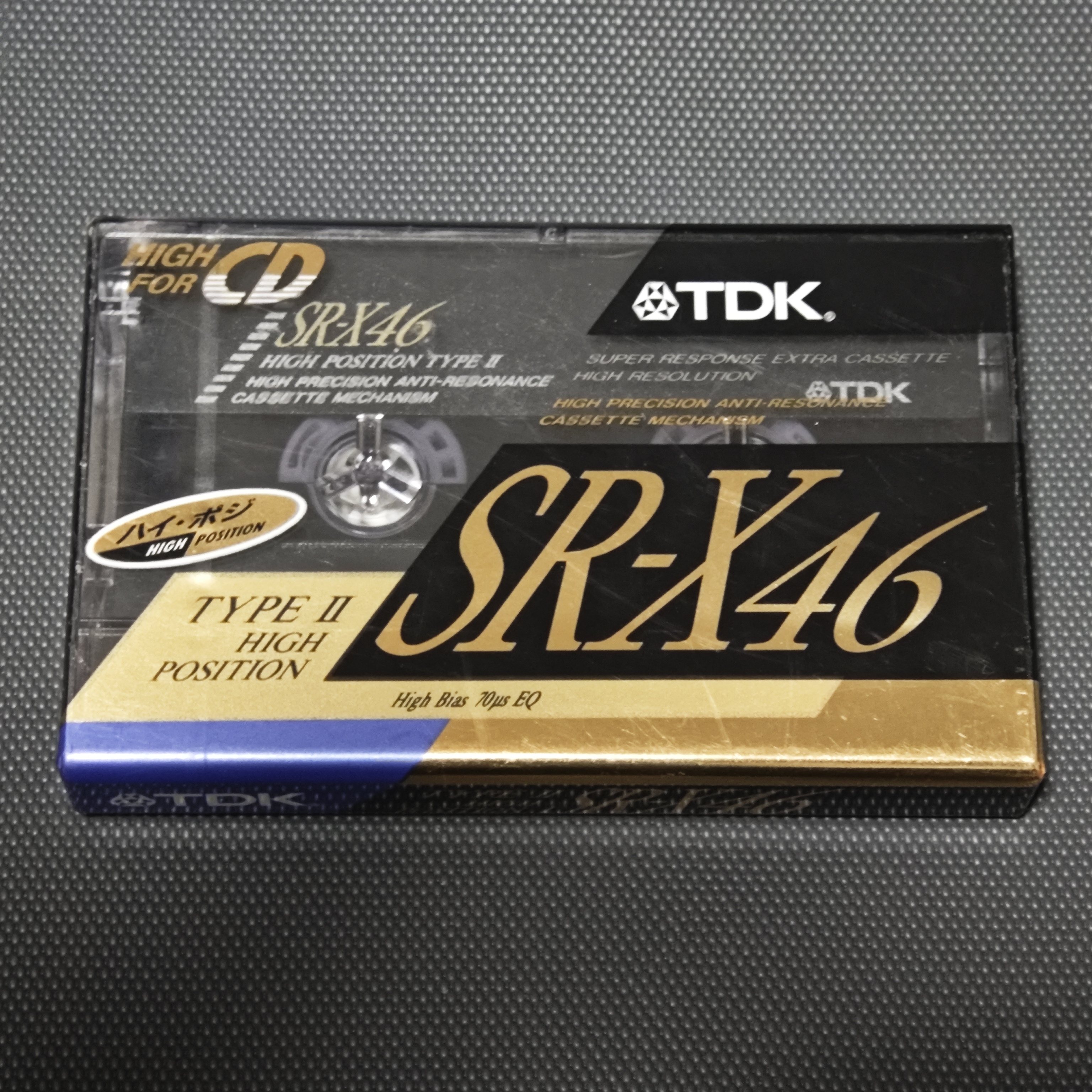 TDK SR-X 二类空白磁带全新未拆封录音带卡带随身听卡座刻录翻录