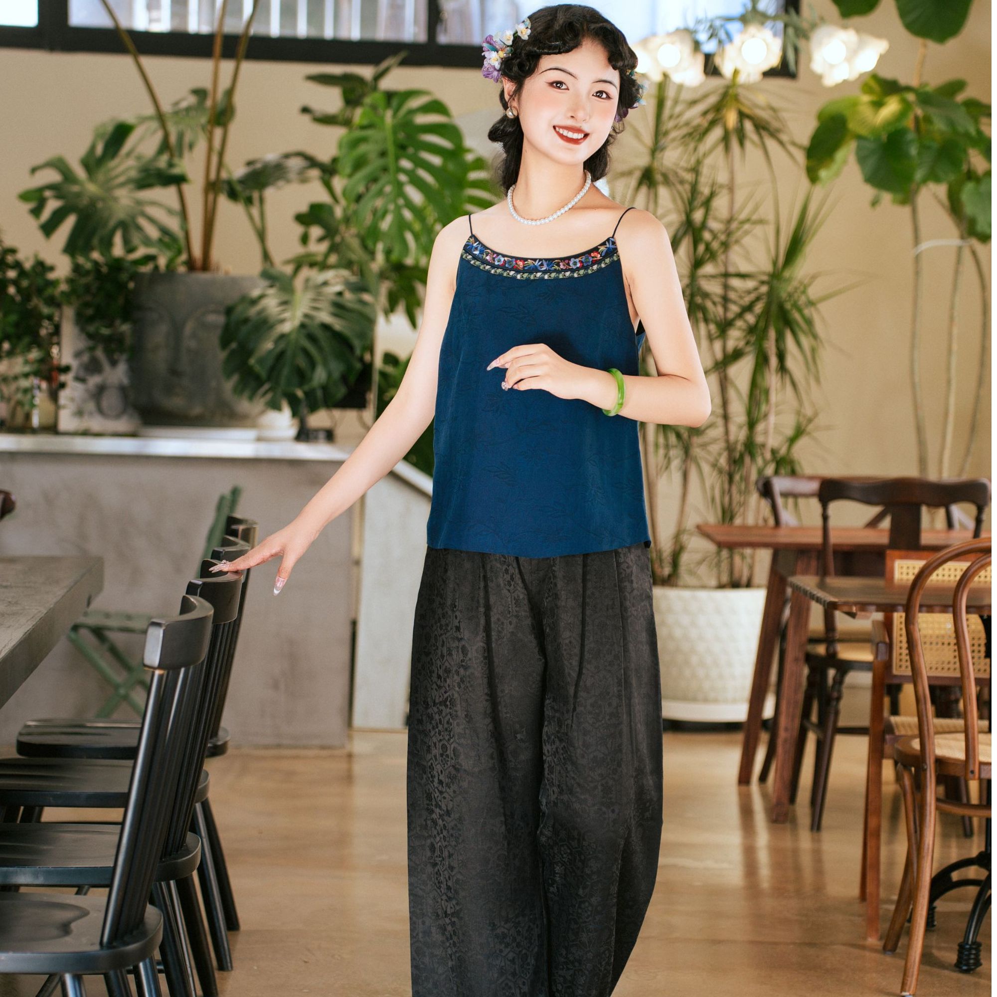 【寻瑶草】葳蕤国风新中式吊带（胸围92）