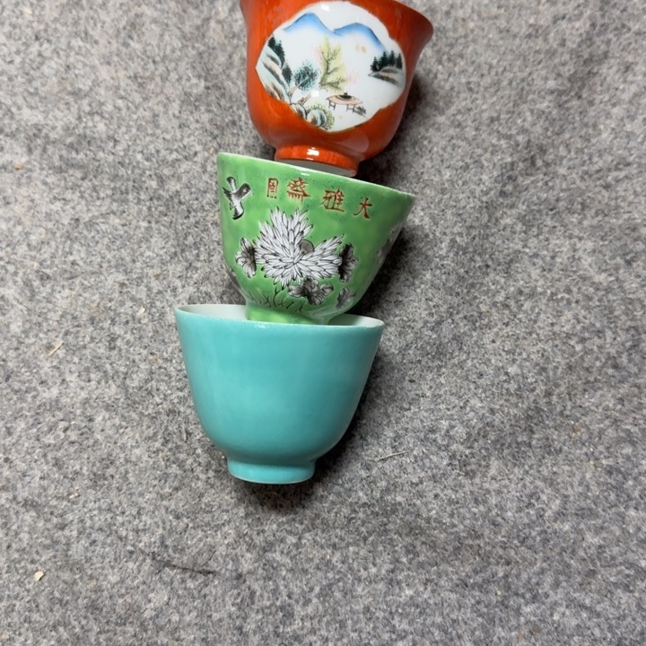 D***9景德镇陶瓷杯子盖碗