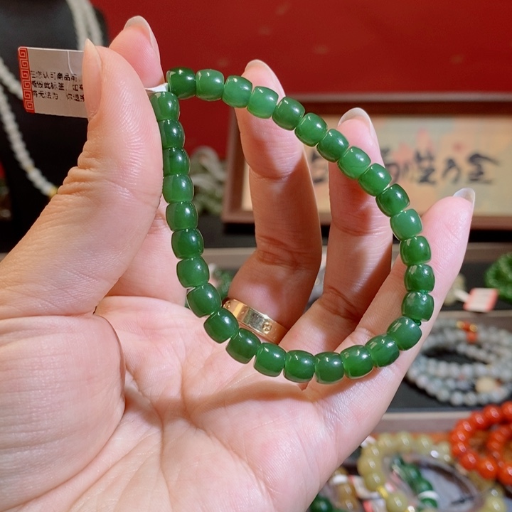 和田玉手链未镶嵌